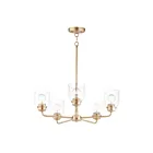 Maxim Lighting 12266CDHR Acadia 5-Lights 300W Heritage Incandescent Chandelier