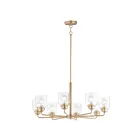 Maxim Lighting 12268CDHR Acadia 8-Lights 480W Heritage Incandescent Chandelier