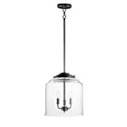 Maxim Lighting 12273CDBK Acadia 3-Lights 180W Black Pendant