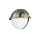 Maxim Lighting Duke 12418SWSNSBR 1-Light Satin Nickel/Satin Brass Wall Sconce