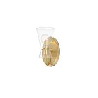 Maxim Lighting Ava 12481CLNAB 1-Light 60W Natural Aged Brass Vanity Light