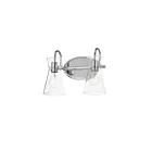 Maxim Lighting Ava 12482CLPC 2-Lights 60W Polished Chrome Vanity Light