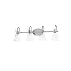 Maxim Lighting Ava 12484CLPC 4-Lights 60W Polished Chrome Vanity Light