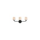 Maxim Lighting 12693WTBK 3-Lights 180W Black Bath Vanity Light