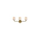Maxim Lighting 12693WTNAB 3-Lights 180W Natural Aged Brass Bath Vanity Light