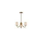Maxim Lighting 12695WTNAB 3-Lights 180W Natural Aged Brass Chandelier