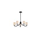 Maxim Lighting 12696WTBK 5-Lights 300W Black Chandelier