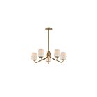Maxim Lighting 12696WTNAB 5-Lights 300W Natural Aged Brass Chandelier