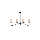 Maxim Lighting 12697WTBK 4-Lights 240W Black Pendant