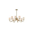 Maxim Lighting 12698WTNAB 8-Lights 480W Natural Aged 4Odelier