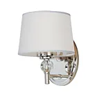 Maxim Lighting Rondo 12761WTPN 1-Light Polished Nickel Wall Sconce