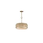 Maxim Lighting 12813OFNAB 3-Lights 180W Natural Aged Brass Pendant