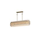 Maxim Lighting 12815OFNAB 5-Lights 300W Natural Aged Brass Pendant