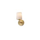Maxim Lighting 12891WTNAB 1-Light 60W Natural Aged Brass Wall Sconce