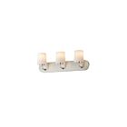 Maxim Lighting 12893WTSN 3-Lights 180W Satin Nickel Bath Vanity Light