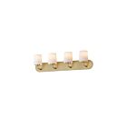 Maxim Lighting 12894WTNAB 4-Lights 240W Natural Aged Brass Bath Vanity Light