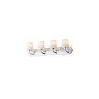 Maxim Lighting 12894WTPC 4-Lights 240W Polished Chrome Bath Vanity Light