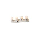 Maxim Lighting 12894WTSN 4-Lights 240W Satin Nickel Bath Vanity Light