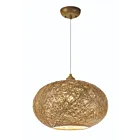 Maxim Lighting 14402NAWT Bali 1-Light 60W Natural Pendant