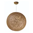 Maxim Lighting 14405NAWT Bali 1-Light 60W Natural Pendant
