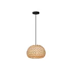 Maxim Lighting 14411NABK Tahiti 1-Light 60W Black Pendant