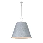 Maxim Lighting 14438GYSN Acoustic 1-Light 100W Satin Nickel Pendant