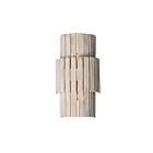 Maxim Lighting 14450WWTEC 2-Lights 120W Ecru Wall Sconce