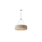 Maxim Lighting 14456WWTEC 6-Lights 360W Ecru Chandelier