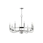 Maxim Lighting 14498SN Frankie 8-Lights 480W Satin Nickel Chandelier