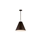 Maxim Lighting 15164CHB Veritas 1-Light 60W Chestnut Bronze Pendant