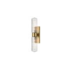 Maxim Lighting 15192CRSBR 2-Lights 120W Satin Brass Wall Sconce