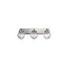 Maxim Lighting 15193CRSN 3-Lights 180W Satin Nickel Bath Vanity Light