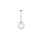 Maxim Lighting 15194CRSN 1-Light 60W Satin Nickel Pendant