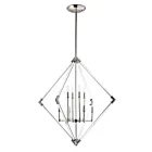 Maxim Lighting 16106CLPN Lucent 8-Lights 480W Polished Nickel Pendant