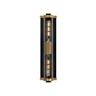 Maxim Lighting Opulent 16122CRBKAB Black/Antique Brass 80W Outdoor Wall Mount