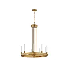 Maxim Lighting 16162CRGLD Ovation 9-Lights 18W Gold LED Chandelier
