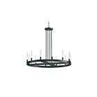 Maxim Lighting 16164CRBK Ovation 12-Lights 36W Black LED Chandelier