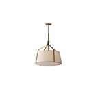 Maxim Lighting 16182WLNAB 4-Lights 240W Natural Aged Brass Pendant