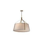 Maxim Lighting 16183WLNAB 10-Lights 600W Black Pendant