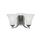 Maxim Lighting Aurora 20099FTSN 2-Lights 60W Satin Nickel Vanity Light