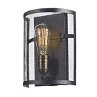 Maxim Lighting Palladium 20112BKNAB 1-Light Black/Natural Aged Brass Wall Sconce