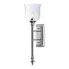 Maxim Lighting Centennial 20479CLPN 1-Light Polished Nickel Wall Sconce
