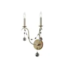 Maxim Lighting Formosa 20482ECVG 2-Lights Ecru/Venetian Gold Wall Sconce