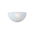 Maxim Lighting Essentials 20585MRWT 1-Light White Wall Sconce