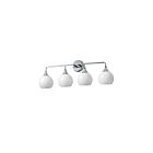 Maxim Lighting 21224MRPC 4-Lights 240W Polished Chrome Bath Vanity Light