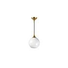 Maxim Lighting 21226MRNAB 1-Light 60W Natural Aged Brass Pendant