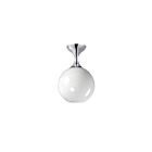 Maxim Lighting 21229MRPC 1-Light 60W Polished Chrome Semi Flush Mount