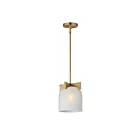 Maxim Lighting 21230MRNAB 1-Light 60W Natural Aged Brass Pendant