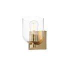 Maxim Lighting 21231CLNAB 1-Light 60W Natural Aged Brass Wall Sconce