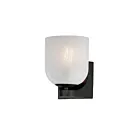 Maxim Lighting 21231MRBK 1-Light 60W Black Wall Sconce